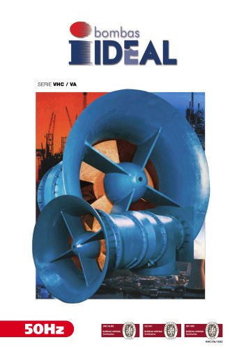 Propeller pumps - Mix flow pumps Serie VA-VHC