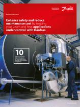 Enhance safety and reduce maintenance cost by keeping your steam and heat applications under control with Danfoss