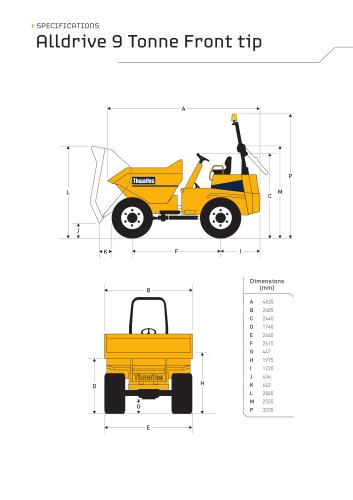 9 Tonne Front Tip