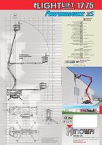 Piattaforma aerea cingolata Light Lift 17.75 Performance IIIS - 4