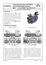 Directional spool valve type WEH16