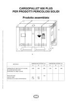 600 per prodotti pericolosi solidi - 2 travette - 4