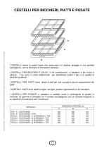 CESTELLI PER BICCHIERI, PIATTI E POSATE - 1