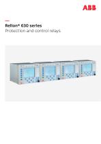 Relion® 630 series Protection and control relays