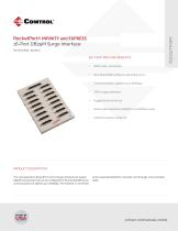 RocketPort ® 16-Port DB25M Surge Interface