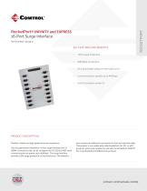 RocketPort ® 16-Port DB9M Surge Interface