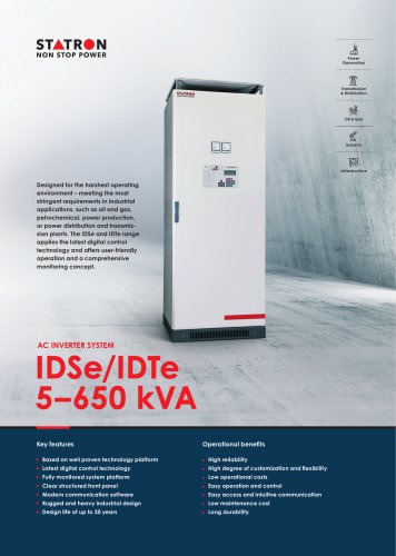 IDSe/IDTe 5–650 kVA