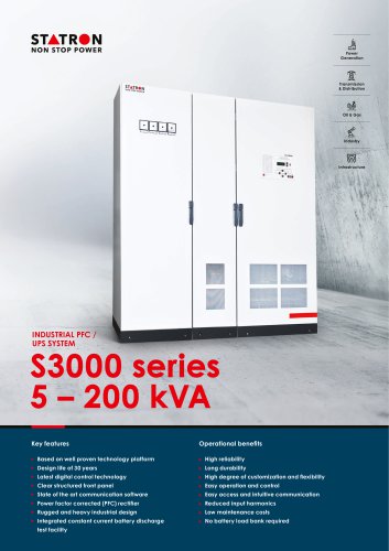 S3000 series 5 – 200 kVA