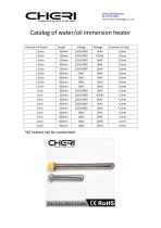 tube heater / for liquids / immersion / explosion-proof