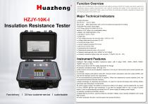Huazheng Electric HZJY-10K-I 10kV Digital Display 10KV Insulating Resistance Tester