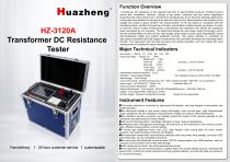 Huazheng HZ-3120A Transformer Winding Resistance Tester DC Resistance Meter