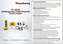Huazheng HZ-4000E Underground Cable Pinpoint Fault Locator Professional Cable Fault Location Equipment