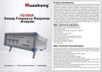 Huazheng Manufacture HZ-600A Sweep Frequency Response Analyzer