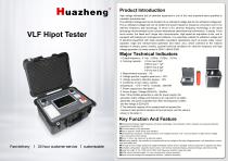 Huazheng OEM HZDP-60kV vlf cable testing equipment vlf ac hipot tester Supplier HZDP-80kV HZDP-90kV HZDP-30kV HZDP-40kV HZDP-50kV HZDP VLF Series