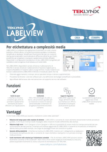 TEKLYNX LABELVIEW