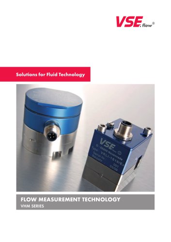 VHM gear flow meter