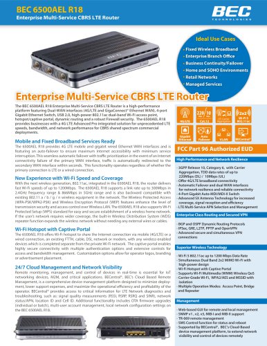 BEC 6500AEL R18