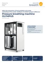 Breathing machine OLYMPUS