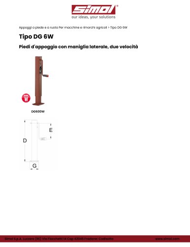 Tipo DG 6W