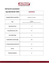 Tipo QDG 6W ISO-12140 - 2