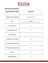 Tipo QDG 7W ISO-12140 - 2