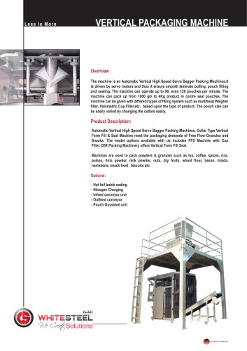 VERTICAL PACKAGING MACHINE