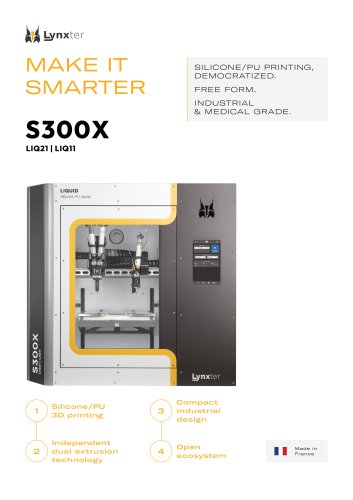 S300X Industrial silicone 3D Printer