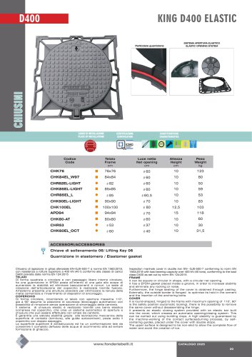 KING ELASTIC - CLASSE D400