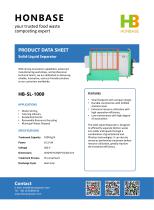 Solid-Liquid Separator HB-SL-1000