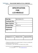 MLT070XH-CT2