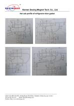 Common door gasket profile