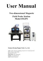 User Manual for DX2PS Two-dimensional Magnetic Field Probe Station