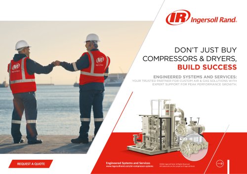 DON’T JUST BUY COMPRESSORS & DRYERS, BUILD SUCCESS
