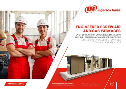 ENGINEERED SCREW AIR AND GAS PACKAGES