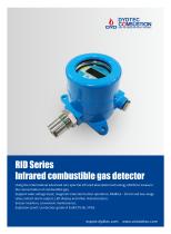 Infrared combustible gas detector