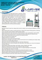 laryee+Computer Control Servo Hydraulic Universal Testing Machine UH64XX series