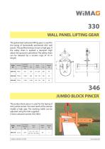 Wall Panel Lifting Gear