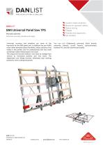 BMI Universal Panel Saw TPS