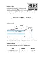 CTS ATEX Approved Tank Alarm - Manual