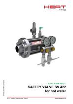 hot water safety shut off valve SV422