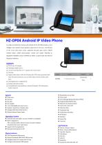 HZ-OP04 Android IP Video Phone