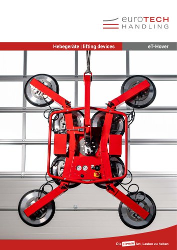 eT-Hover -  lifting devices