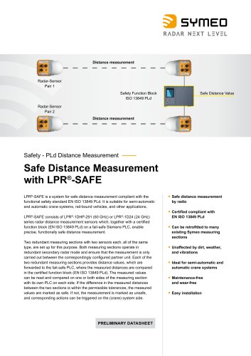 Safe Distance Measurement with LPR®-SAFE