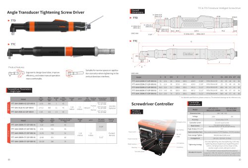 Angle Transducer Tightening Screw Driver