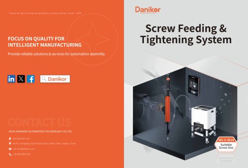 Screw Feeding & Tightening System