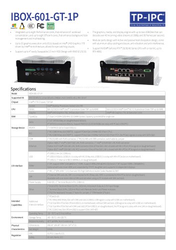 IBOX-601-GT-1P