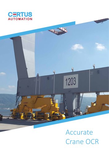 Accurate Crane OCR