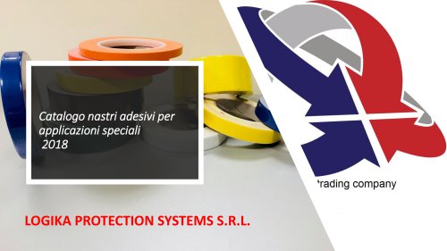 Catalogo nastri adesivi per applicazioni speciali 2018