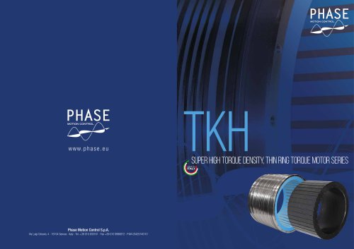 TKH Super High torque density torque motor series