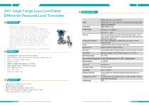 Differential pressure level transmitter UC800L1